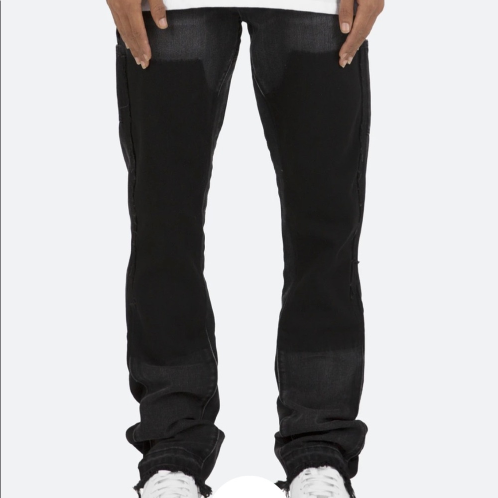 B118 FLARE WORK DENIM
BLACK